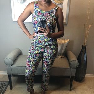 TOPSHOP EUC Multicolored Jumpsuit